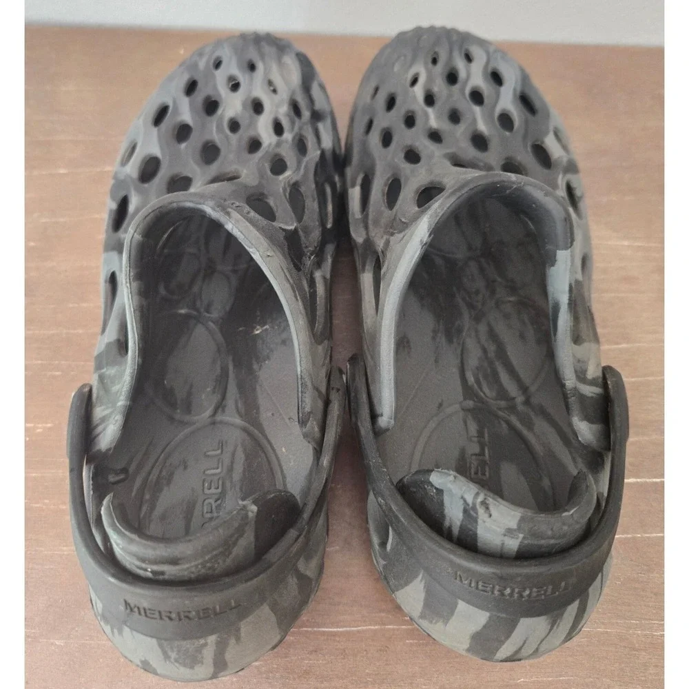 Merrell Hydro Moc Water Clogs Shoes‎ Lightweight Comfortable Black Size M4.5/W6